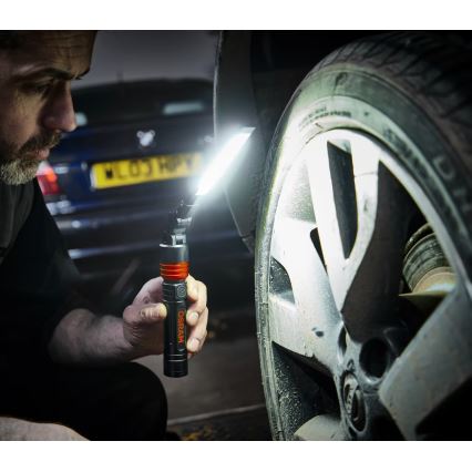 Osram - reguliuojamo ryškumo automobilinė apžiūros LED žibintuvė 3 viename LEDINSPECT LED/5W/5V 4000 mAh