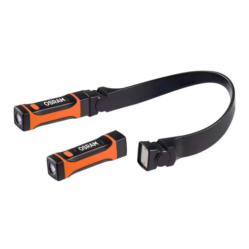 Osram - reguliuojamas įkraunamas kaklo žibintas LEDINSPECT WEARABLE NECKLIGHT LED/1W/3,7V IP54 1000 mAh