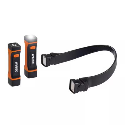 Osram - reguliuojamas įkraunamas kaklo žibintas LEDINSPECT WEARABLE NECKLIGHT LED/1W/3,7V IP54 1000 mAh