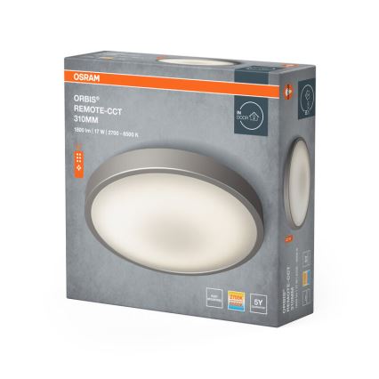 Osram - Dimeriuojamas LED lubinis šviestuvas ORBIS LED/17W/230V 2700-6500 skersm. 31 cm + nuotolinis valdymas