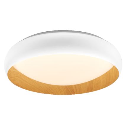 Osram - LED lubų šviestuvas su reguliuojamu ryškumu ORBIS LIVIA LED/24W/230V, skersmuo 43 cm, balta/ruda