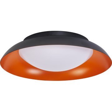 Osram - reguliuojamas LED lubinis šviestuvas ORBIS PLATE LED/19W/230V skersmuo 31 cm oranžinė/juoda