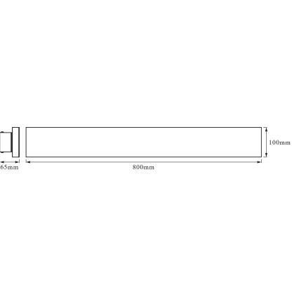 Osram - dimeriuojamas LED lubinis šviestuvas SMART+ PLANON LED/27W/230V 80x10 cm 3000-6500K Wi-Fi