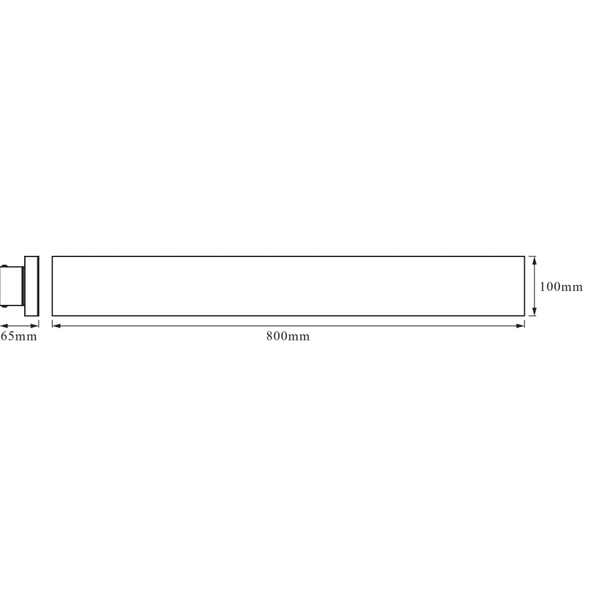 Osram - dimeriuojamas LED lubinis šviestuvas SMART+ PLANON LED/27W/230V 80x10 cm 3000-6500K Wi-Fi