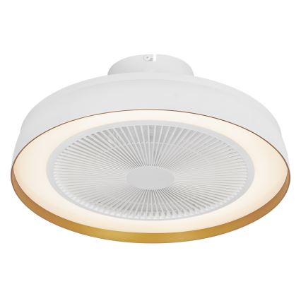 Osram - dimeriuojamas LED lubinis šviestuvas su ventiliatoriumi CEILING FAN LED/49W/230V 2700-6500K balta/auksinė + nuotolinis valdymas
