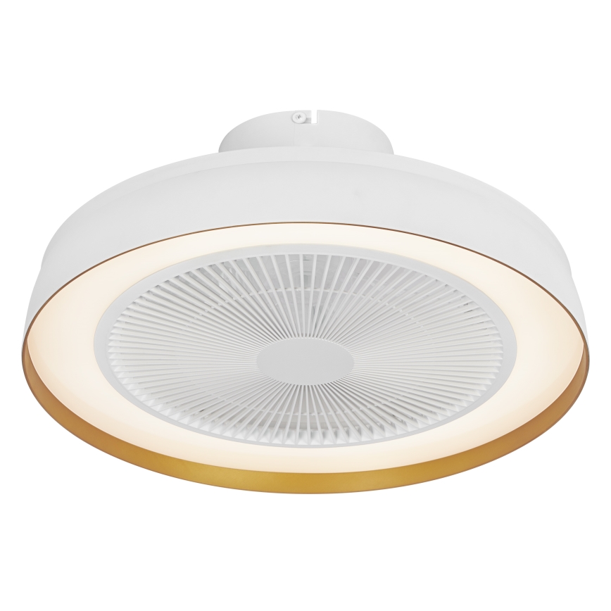 Osram - dimeriuojamas LED lubinis šviestuvas su ventiliatoriumi CEILING FAN LED/49W/230V 2700-6500K balta/auksinė + nuotolinis valdymas