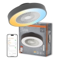 Osram - Reguliuojamas LED lubinis šviestuvas su ventiliatoriumi SMART+ LED/78W/230V 3000-6500K Wi-Fi + nuotolinio valdymo pultas