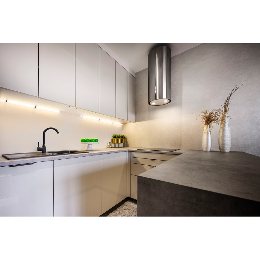 Osram - Dimeriuojamas LED po spintelės šviestuvas su judesio jutikliu LINEAR ANGLE LED/5W/230V 3000/4000/6500K 35 cm baltas