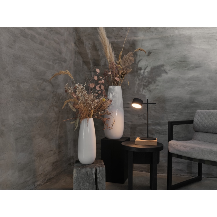Osram - LED dimeriuojama jutiklinė stalinė lempa DECOR KYOTO LED/12W/230V CRI 90 juoda