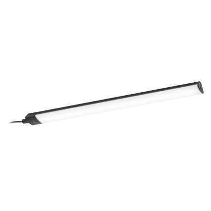 Osram - Reguliuojamas po spintelės montuojamas LED šviestuvas su judesio jutikliu LINEAR ANGLE LED/5W/230V 3000/4000/6500K 35 cm juodas
