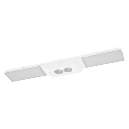 Osram - po spintelės montuojamas dimeriuojamas LED šviestuvas su lizdomis UNDERCABINET LED/10W/230V 3000K 54,8 cm baltas