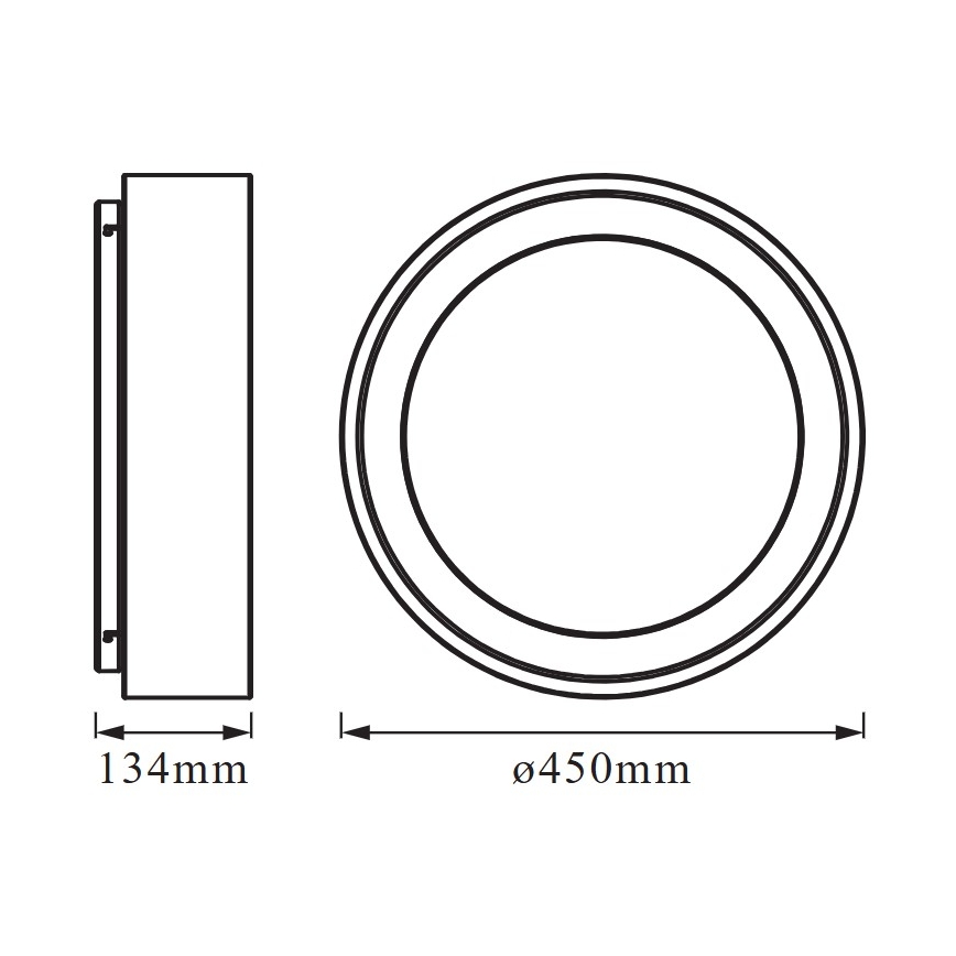 Osram - LED dimeriuojamas lubų šviestuvas SMART+ CYLINDER LED/24W/230V 3000K-6500K Wi-Fi