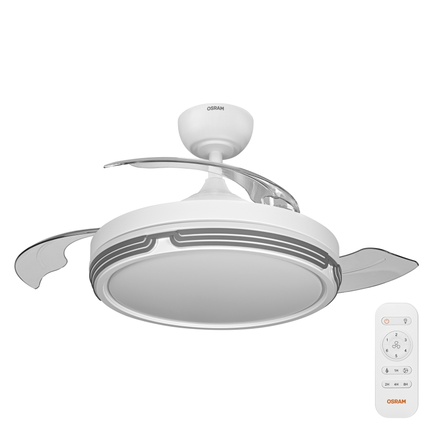 Osram - LED reguliuojamo ryškumo lubinis šviestuvas su ventiliatoriumi LEVECHE LED/36W/230V 3000/4000/6500K + nuotolinis valdymas
