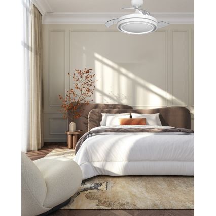 Osram - Dimeriuojamas lubinis šviestuvas su ventiliatoriumi PONIENTE LED/36W/230V 3000/4000/6500K + su nuotoliniu valdymu