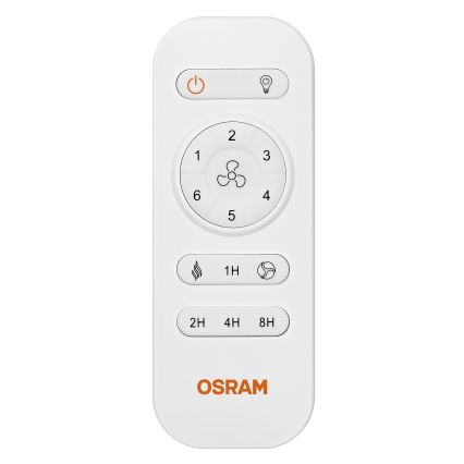 Osram - Dimeriuojamas lubinis šviestuvas su ventiliatoriumi PONIENTE LED/36W/230V 3000/4000/6500K + su nuotoliniu valdymu