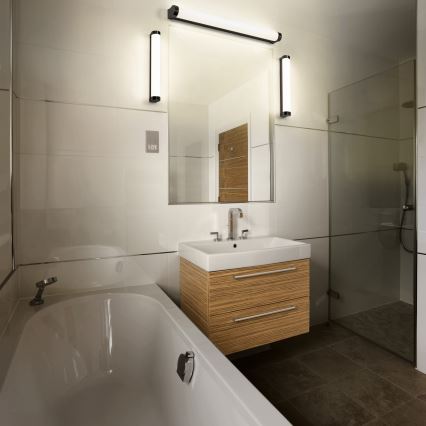 Osram - Dimeriuojamas LED veidrodžio apšvietimas ORBIS TUBE LED/12W/230V 60 cm IP44 juodas