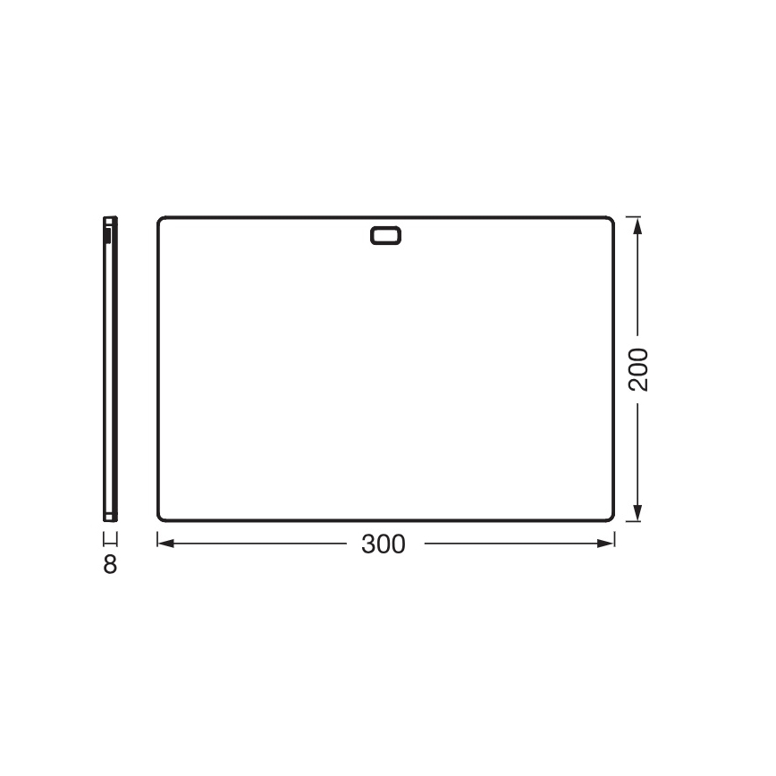 Osram - Dimeriuojamas LED po spintelės šviestuvas su judesio jutikliu UNDERCABINET LED/7,5W/230V 3000/4000/6500K 20x30 cm balta