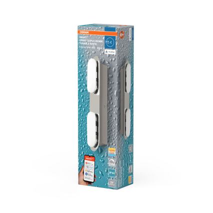 Osram - LED Dimeriuojamas vonios kambario sieninis šviestuvas SMART+ DUPLO LED/15W/230V 3000-6500K IP44 Wi-Fi