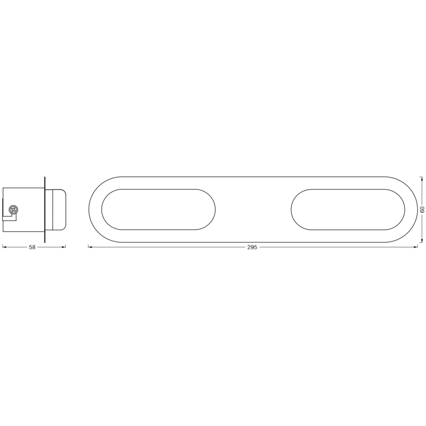 Osram - LED Dimeriuojamas vonios kambario sieninis šviestuvas SMART+ DUPLO LED/15W/230V 3000-6500K IP44 Wi-Fi