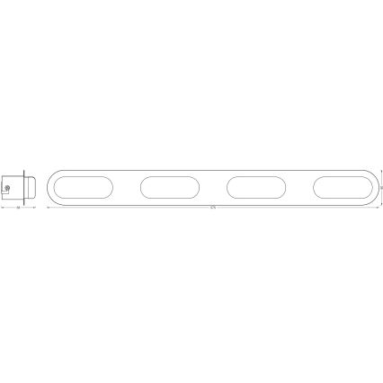 Osram - LED reguliuojamas vonios sieninis šviestuvas SMART+ DUPLO LED/24W/230V 3000-6500K IP44 Wi-Fi