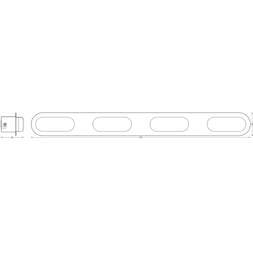 Osram - LED reguliuojamas vonios sieninis šviestuvas SMART+ DUPLO LED/24W/230V 3000-6500K IP44 Wi-Fi