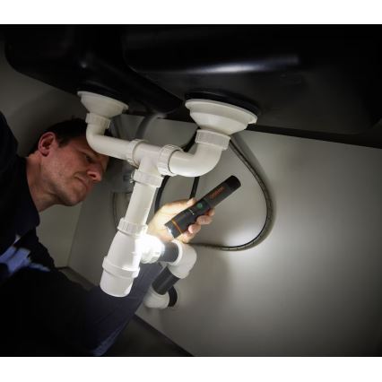 Osram - LED reguliuojamo ryškumo įkraunamas žibintuvėlis LEDINSPECT PRO TORCH 1200 LED/13W/3,6V 4000 mAh IP44