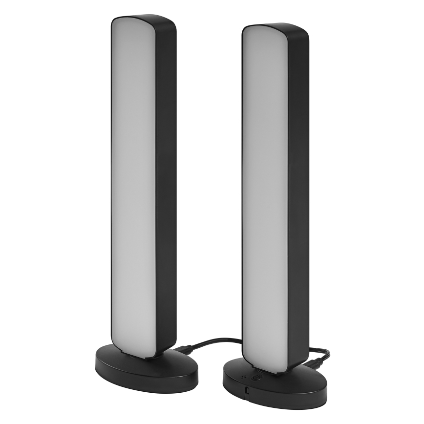 Osram - KOMPLEKTAS 2x LED RGBW dimeriuojamas stalinis šviestuvas MOOD LIGHT LED/4W/230V 2700-6500K Wi-Fi + nuotolinio valdymo pultas
