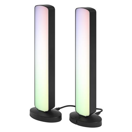 Osram - KOMPLEKTAS 2x LED RGBW dimeriuojamas stalinis šviestuvas MOOD LIGHT LED/4W/230V 2700-6500K Wi-Fi + nuotolinio valdymo pultas