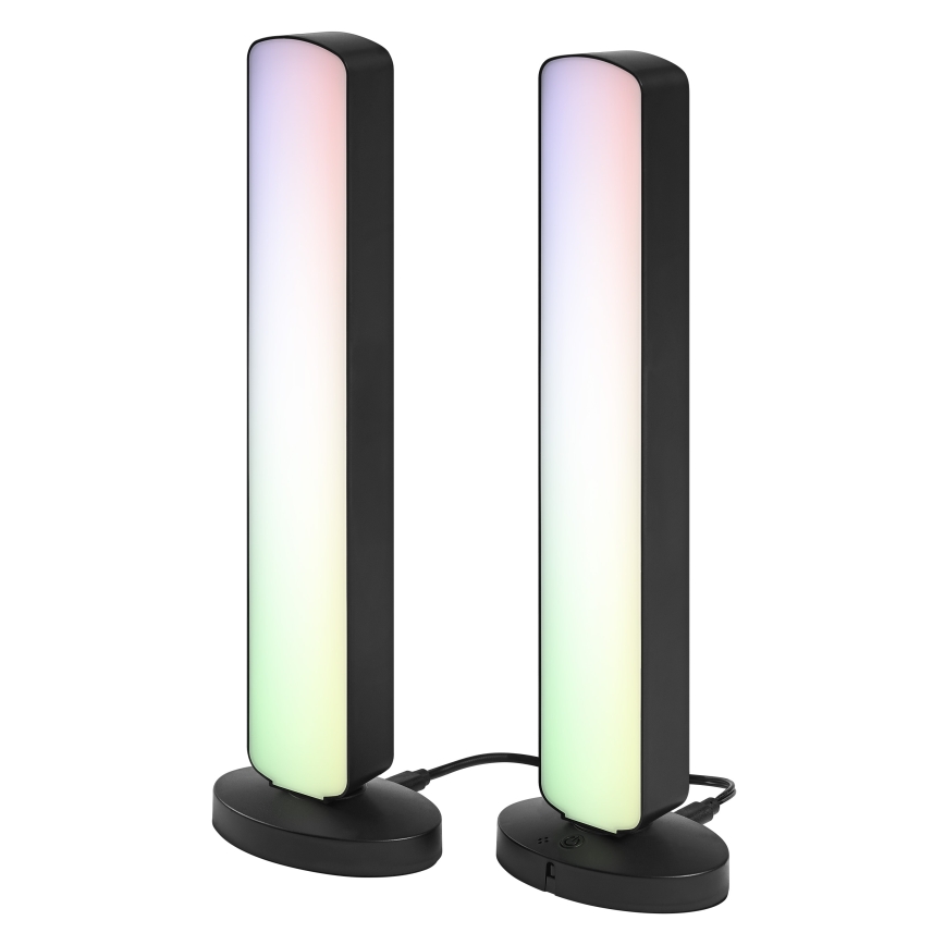 Osram - KOMPLEKTAS 2x LED RGBW dimeriuojamas stalinis šviestuvas MOOD LIGHT LED/4W/230V 2700-6500K Wi-Fi + nuotolinio valdymo pultas