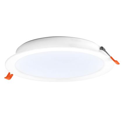 Osram - Rinkinys 6 vnt. įleidžiamų lubų LED šviestuvų ESSENTIAL LED/18W/230V 6500K, skersmuo 22 cm, balta