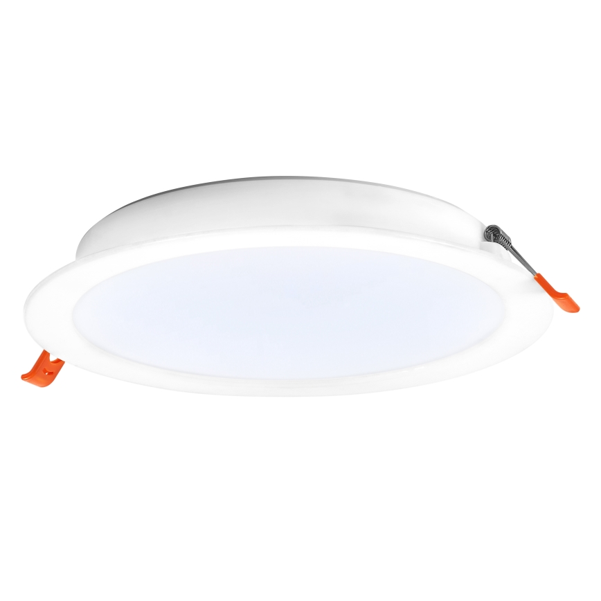 Osram - Rinkinys 6 vnt. įleidžiamų lubų LED šviestuvų ESSENTIAL LED/18W/230V 6500K, skersmuo 22 cm, balta