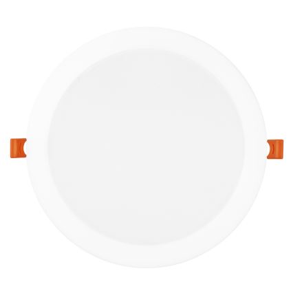 Osram - Rinkinys 6 vnt. įleidžiamų lubų LED šviestuvų ESSENTIAL LED/18W/230V 6500K, skersmuo 22 cm, balta