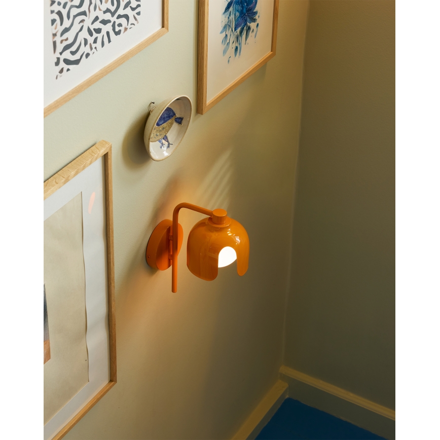 Osram - Sieninis šviestuvas DECOR COROLLE 1xG9/20W/230V oranžinis