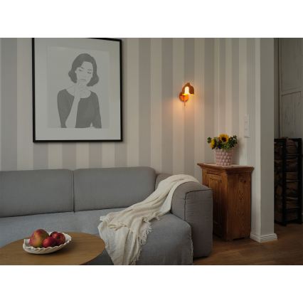 Osram - Sieninis šviestuvas DECOR COROLLE 1xG9/20W/230V oranžinis