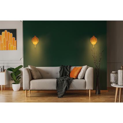 Osram - Sieninis šviestuvas DECOR COROLLE 1xG9/20W/230V oranžinis