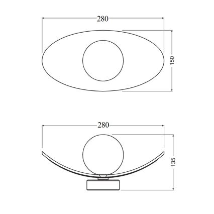 Osram - sieninis šviestuvas DECOR PEARL 1xG9/5W/230V smėlio spalvos