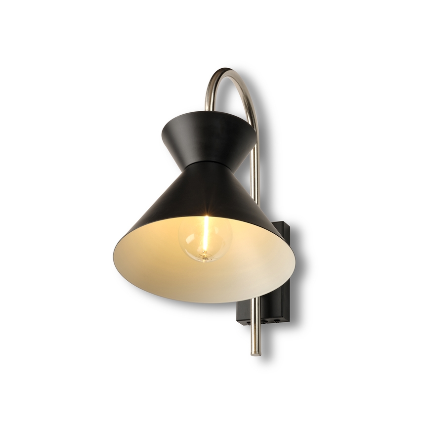 Osram - Sieninis šviestuvas DECOR WAIST 1xE27/40W/230V juodas