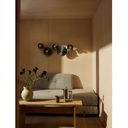 Osram - Sieninis šviestuvas PLISSEE 5xE27/15W/230V antracitas