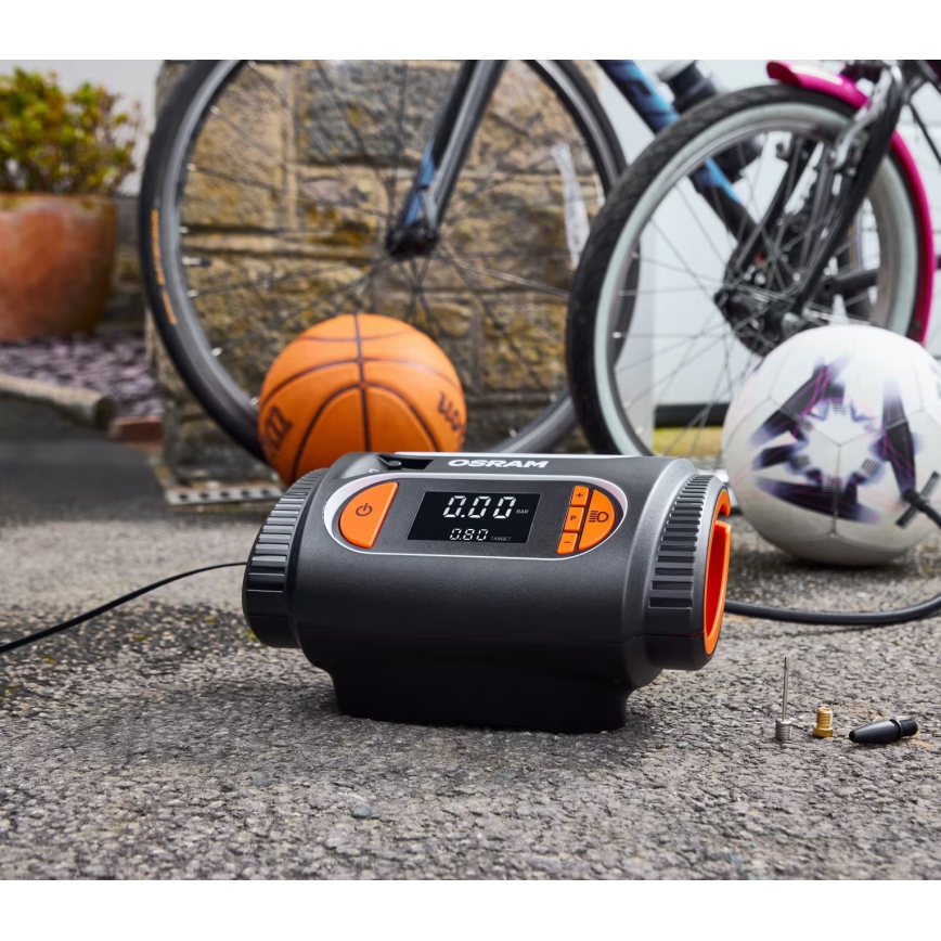 Osram - Skaitmeninis padangų kompresorius TYREinflate 2120 180W/12V