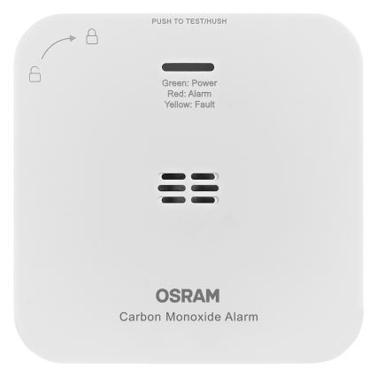 Osram - SMART+ anglies monoksido detektorius 2xAA Wi-Fi