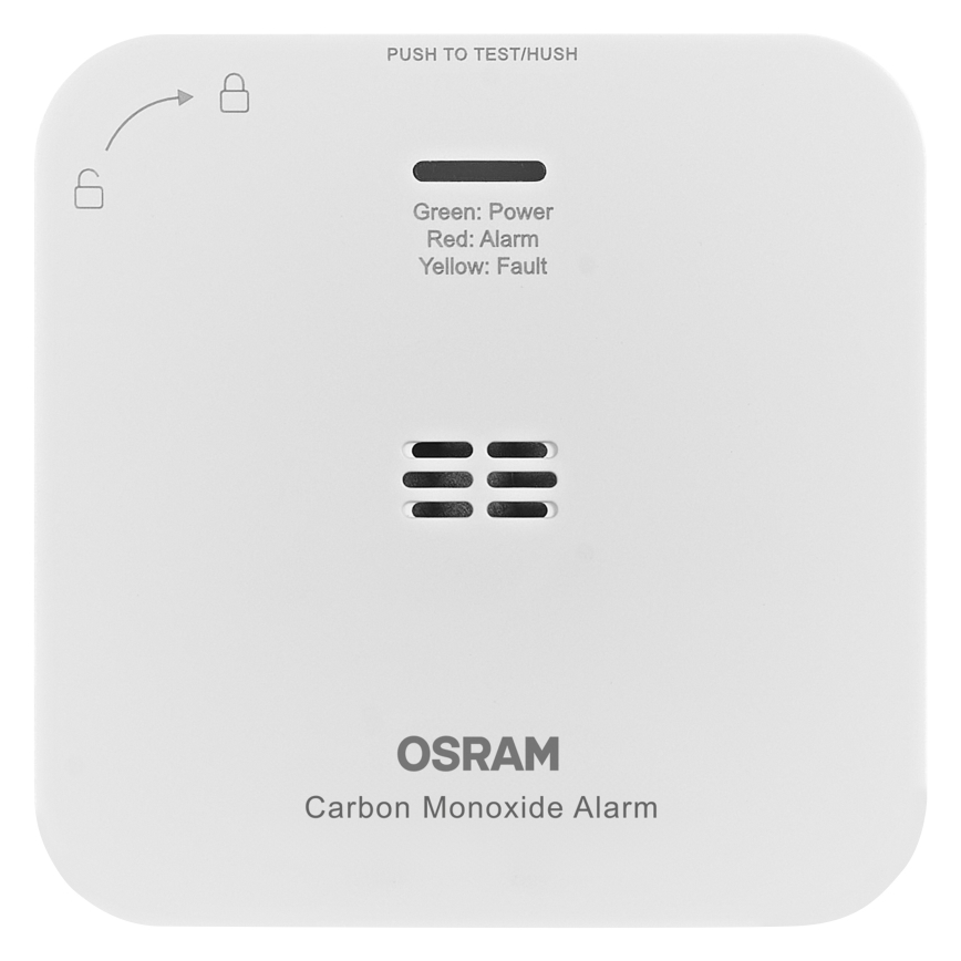 Osram - SMART+ anglies monoksido detektorius 2xAA Wi-Fi