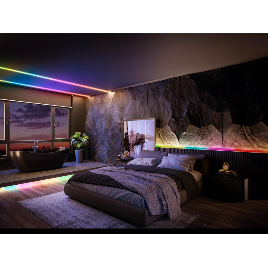 Osram - LED RGB dimeriuojama juosta SMART+ MAGIC 5m LED/35W/230V Wi-Fi + nuotolinio valdymo pultas