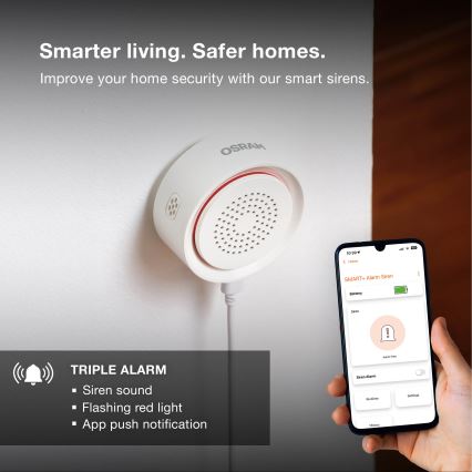 Osram - SMART+ signalizatorius, 5 V, Wi-Fi