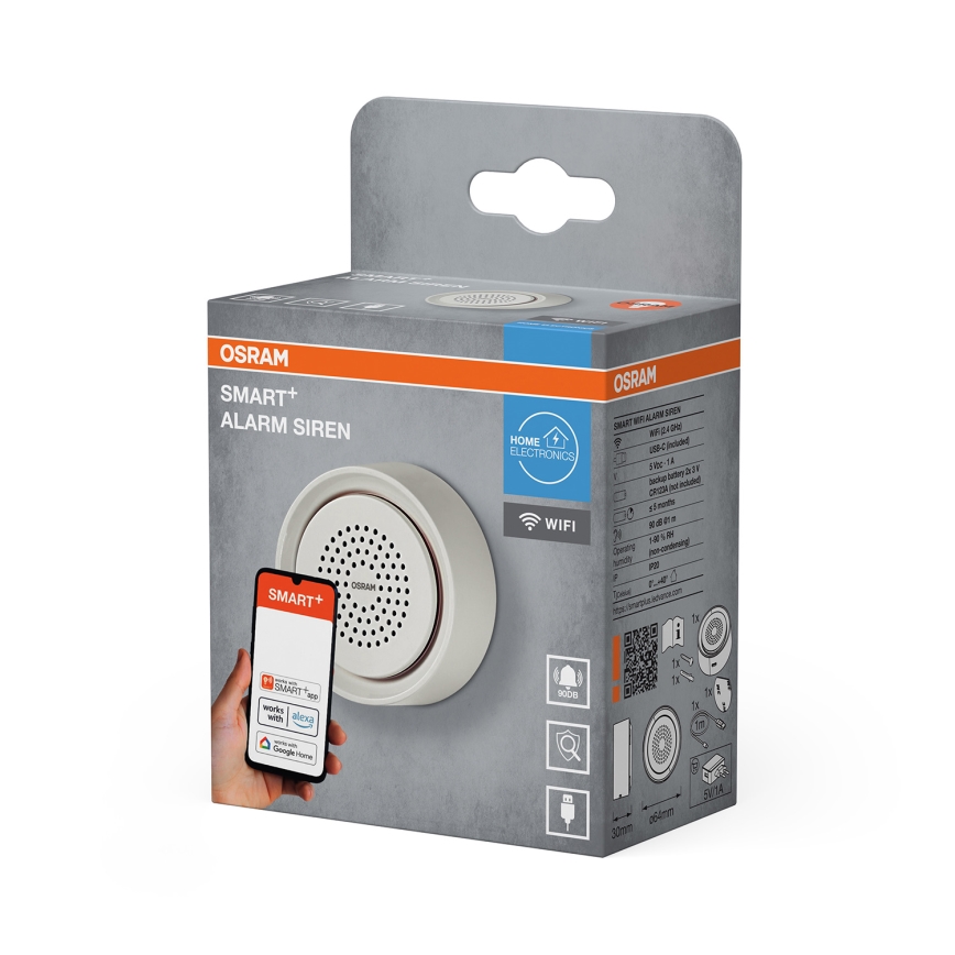 Osram - SMART+ signalizatorius, 5 V, Wi-Fi