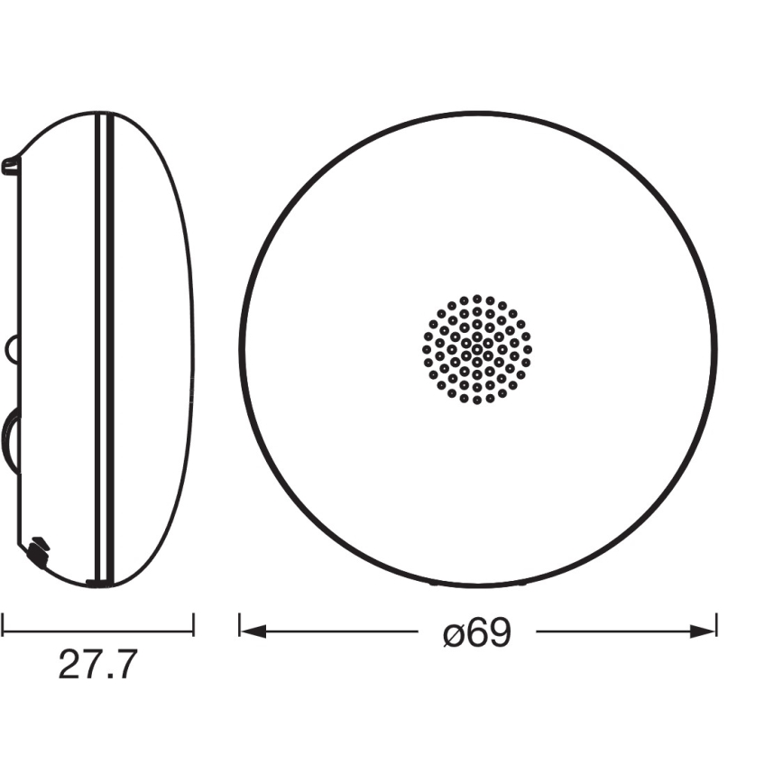 Osram - SMART+ vandens nuotėkio jutiklis 3 V, Wi-Fi, IP67, 1400 mAh