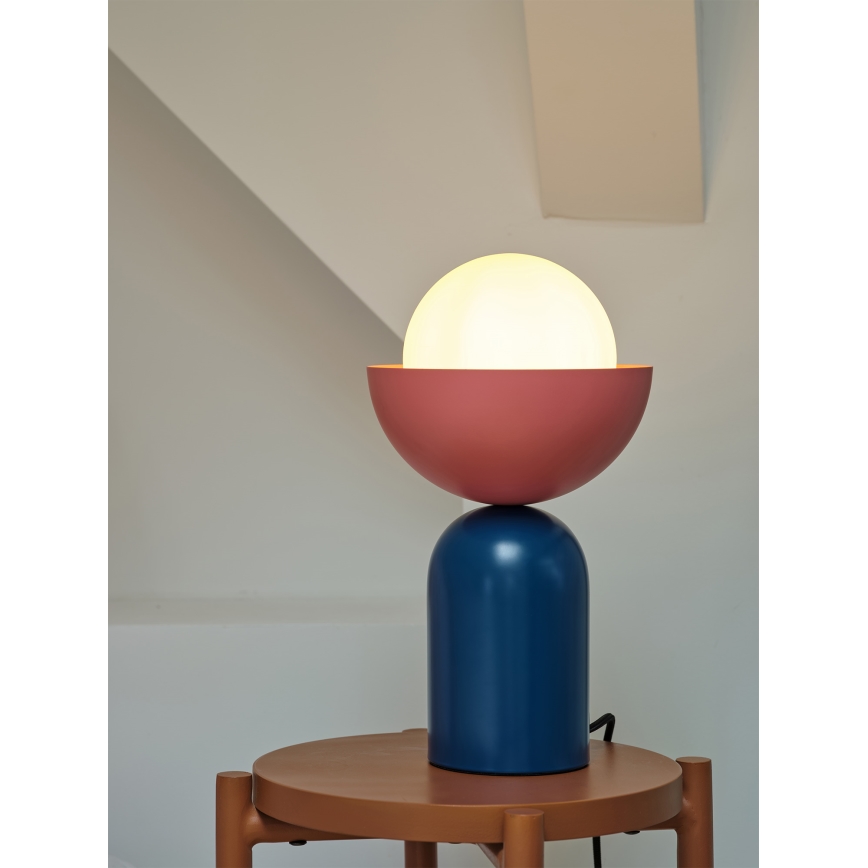 Osram - Stalinė lempa DECOR BOWL 1xE14/25W/230V mėlyna/rožinė