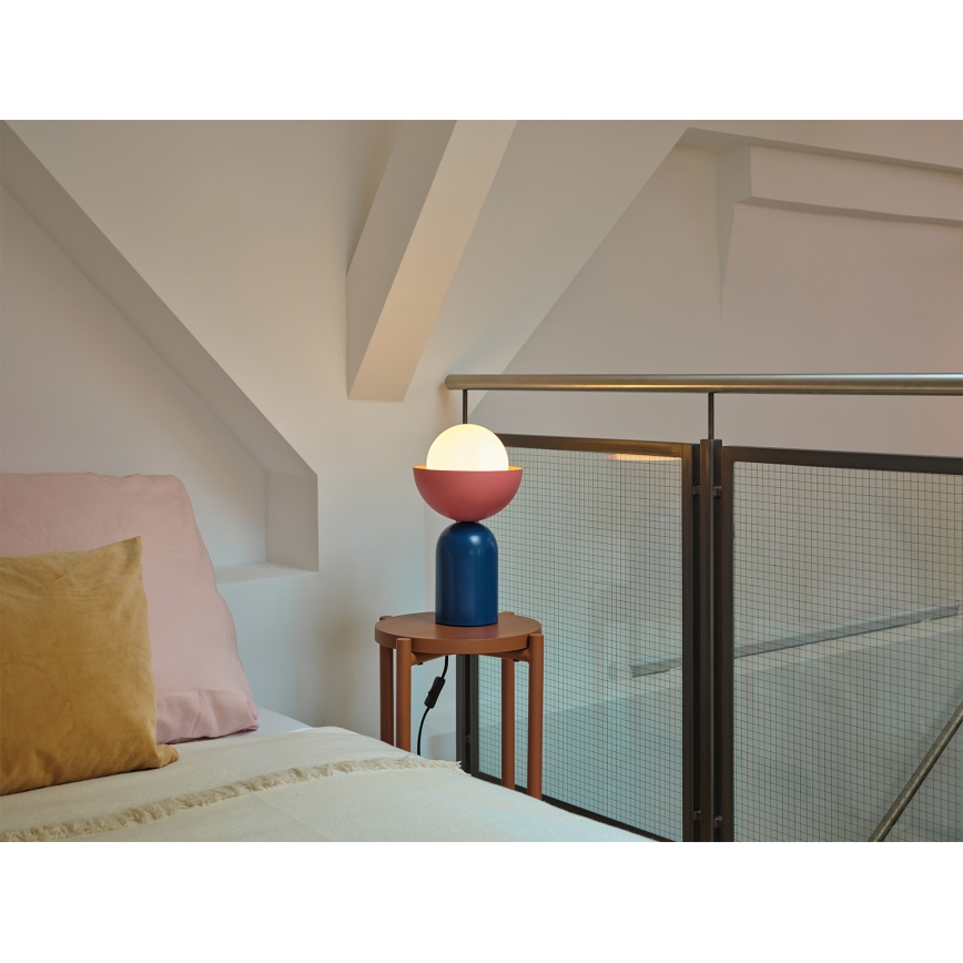 Osram - Stalinė lempa DECOR BOWL 1xE14/25W/230V mėlyna/rožinė