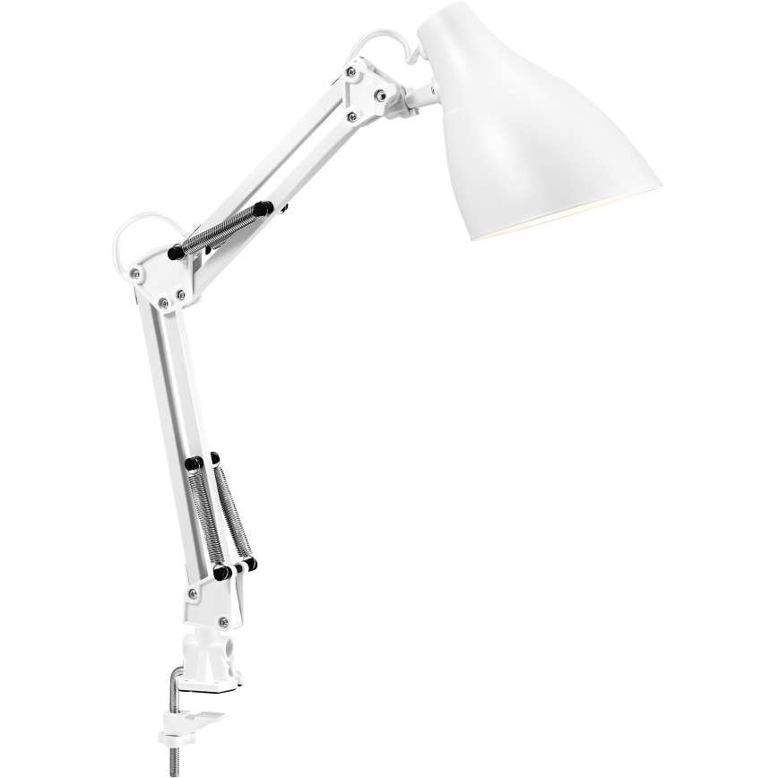 Osram - stalinė lempa su spaustuku DESK LINE 1xE27/11W/230V balta