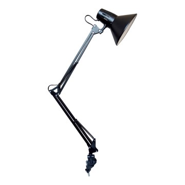 Osram - Stalinė lempa su tvirtinimu PANAN 1xE27/11W/230V juoda
