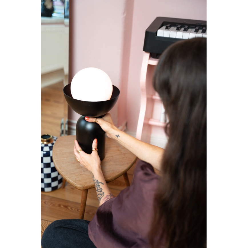 Osram - stalinis šviestuvas DECOR BOWL 1xE14/25W/230V juodas